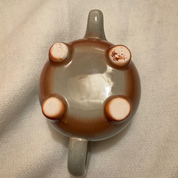 Gray Speckled Elephant Tea Coffee Mug Tea Bag Holder Whimsical and Fun - Picture 4 of 7